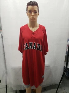 NWT Canada 2013 World Baseball Classic Batting Practice Jersey 52 WBC Red - Picture 1 of 11
