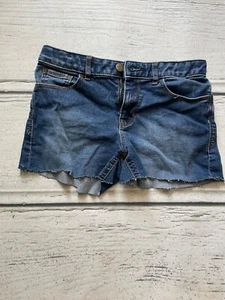 Gap girls stretch midi denim shorts - Picture 1 of 4