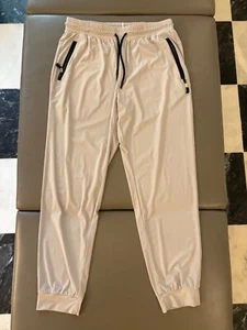 Lightweight Pull On Joggers Size Small Gray Chinlon w/25% Stretch Zip Pockets - Picture 1 of 24