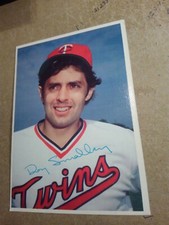 ROY SMALLEY 1980 TOPPS SUPER OVERSIZE GRAY BACK 7 X 5  #40 OF 60