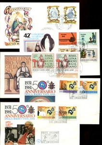 Vatikan - FDC  Jahrgang 1981  ( 29058 ) - Bild 1 von 2