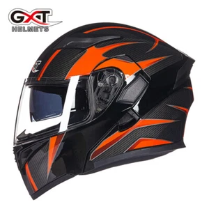 Motorcycle Helmet Flip Up Full Face Capacete Casco Moto Helmets With Double Lens - Picture 1 of 16