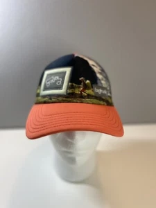 Big Truck Trucker Hat Original Low Profile Sublimated Nepali Coast Salmon New - Picture 1 of 7
