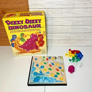 Dizzy Dizzy Dinosaur Board Game By Pressman Works Rare Vtg 1987 - Picture 1 of 9