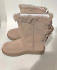Ugg Bailey Bow Satin 2 Bows Boot Size 9 New In The Box