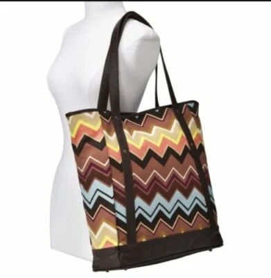 Bolso de Mano MISSONI para Target Nuevo con Etiquetas Multicolor LG Bolso de Compras Mochila de Hombro Foto 1 de 4