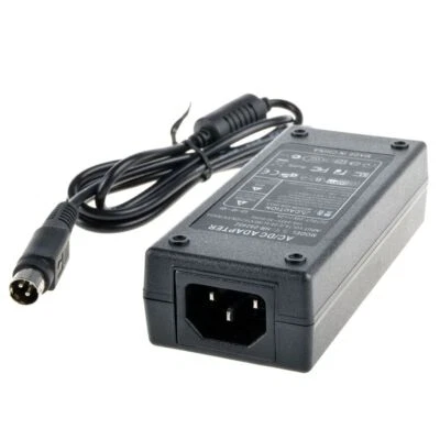 MARKENLOS POS Netzteil 24V 2,5A für Kassendrucer + 3 Pin ANSCHLUSS mit EU-Stromkabel NEU