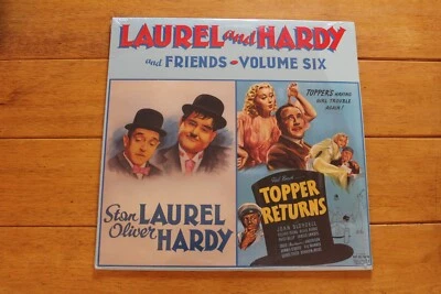 LAUREL AND HARDY VOLUME SIX LASERDISC LD - TOPPER RETRUNS *NEAR MINT* Foto 1 de 4