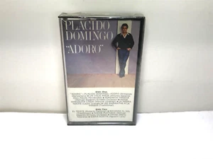 PLACIDO DOMINGO "ADORO" 1982 CBS RECORDS Cassette New Sealed - Picture 1 of 3