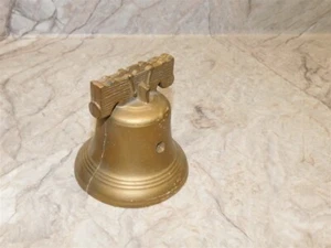 Older Liberty Bell 2 Piece Sand Cast Bank Mold - Shuttered Iowa Foundry Remnants - Imagen 1 de 5