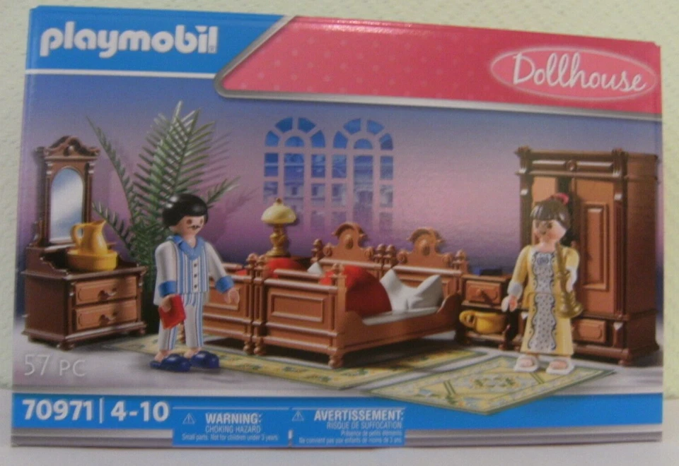 Playmobil Dollhouse Schlafzimmer 70971 Neu & OVP Puppenhaus 1900 Nostalgie Möbel