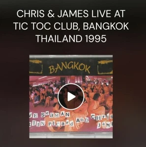 Bangkok djs chris & james house rave club tape cassette @ tic tok thialand - Imagen 1 de 3