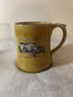 Vintage RK WADE 1913 VAUXHALL Coffee Mug Stein w Gold Trim England 4 3/4&quot;H