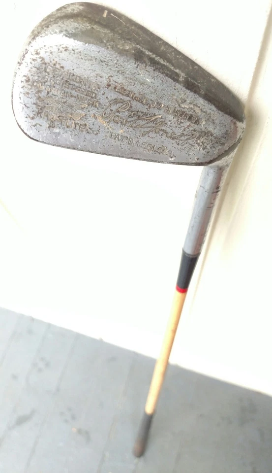 Vintage Wooden look Steel Shaft Spalding  Kro-Flite Robert Jones Jr Sweet Spot 7 - Image 1 of 4