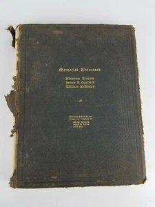 Memorial Address - Antique Book - Imagen 1 de 4