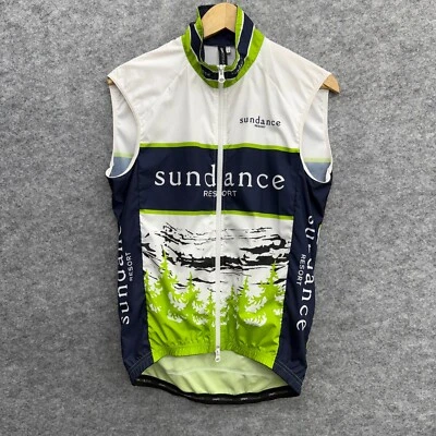 DNA Cycling Vest Women's Windstopper, Made in Italy, Green Black White, Size S - Image 1 of 4