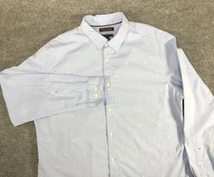 Camisa BANANA REPUBLIC Camden Fit Para Hombre XL Personalizada 078 Lavado Manga Corta Botón - Imagen 1 de 14