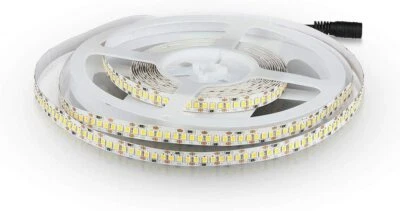 STRISCIA LED V-TAC 5 METRI 18W/MT  204LED/mt 90W (1700Lm/mt)12V ALTA LUMINOSITà - Immagine 1 di 3