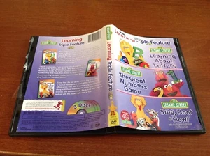 Sesame Street Learning Triple Feature - Letters; Numbers; Sing, Hoot & Howl - Imagen 1 de 3