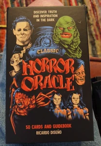 Classic Horror Oracle Deck - 50 Movie Cards & Guidebook, Gothic Tarot, Horror Mo - Picture 1 of 2