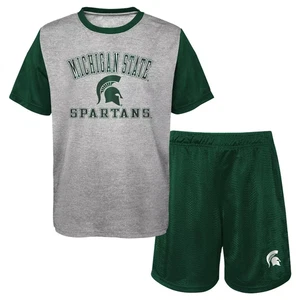 NCAA Michigan State Spartans Toddler Boys' 2 Piece T-Shirt & Shorts Set, 2T - Picture 1 of 3
