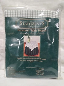 New Home Statements Collection Decorative Table Topper 36" Square - Picture 1 of 7