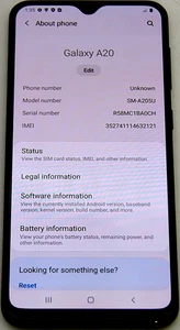 Samsung Galaxy A20 32 GB SM-A205U DESBLOQUEADO T-MOBILE OPERADOR *USADO/PROBADO/LEER* - Imagen 1 de 3