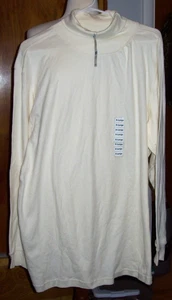 John Ashford Girocollo Uomo Ecrù/Avorio 100% Cotone - X-Large - Nuovo con etichette - Foto 1 di 4