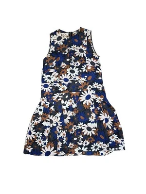 Marni Floral Silk Sleeveless Mini Dress - Image 1 of 4