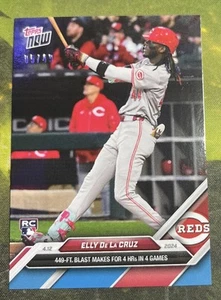 Elly De La Cruz - 2024 Topps Now 68 Rookie Blue /49 - Reds - Picture 1 of 3