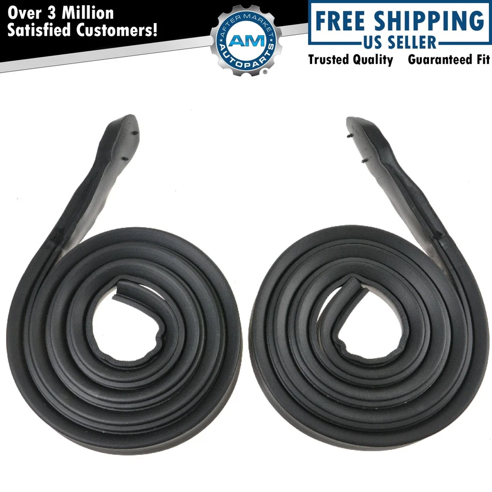 Juego de pares de sellos moldeados de goma para barandilla de techo para Buick Riviera 71-73 Foto 1 de 2