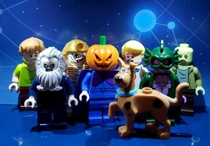 Lego Scooby Minifigur Lot 75902 kopfloser Reiter 75903 Schurken Monster Fred - Bild 1 von 24