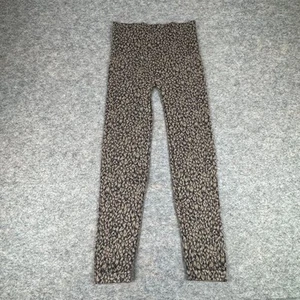 Spanx Look At Me Now Leggings 26" Leopard Print Womens Large L - Picture 1 of 10
