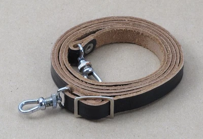 Rare Early Leica FIBOS 1936 Genuine Leather Leica III IIIF SM Camera Strap MINT - Image 1 of 2