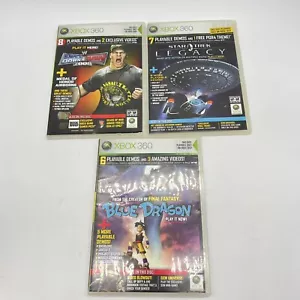 Microsoft Xbox 360 Demo Discs Lot June 07 Holiday 07 October 07 - Picture 1 of 5