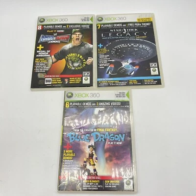 Microsoft Xbox 360 Demo Discs Lot June 07 Holiday 07 October 07 - Image 1 of 4