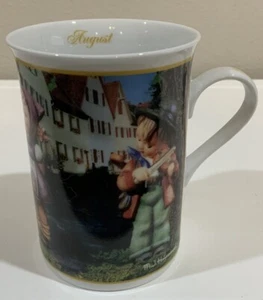 Vtg MI Hummel Porcelain Collector Mug The Photographer AUGUST The Danbury Mint - Picture 1 of 8