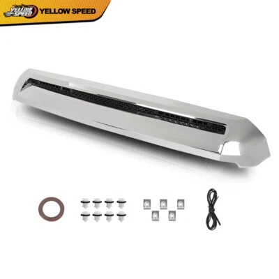 Ajuste para Toyota Tundra 2014-2021 capô dianteiro superior acabamento de grade de moldura de protuberância  - Imagem 1 de 4