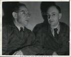 1942 Pressefoto Albrecht Rudolph Curt Reuter, Dr. Hans Helmut Gros vor Gericht, LA