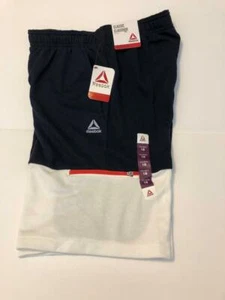 Reebok Boys CLASSIC Short Navy & WHITE Shorts size XXL (18) - Picture 1 of 6