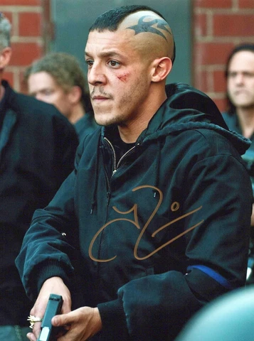 THEO ROSSI  signed Autograph 20x25 cm "Sons of Anarchy" In Person Cover