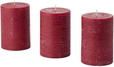 TSA Scented Pillar  Candle Pack of 3 Fragranced Candles with 30 Hours Long Burn - image 1 of 3