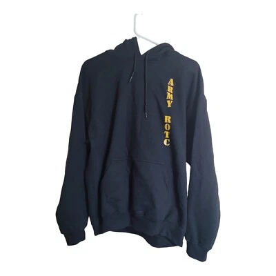 Sudadera con Capucha Ejército Para Hombres Talla L Negra ROTC Entrenamiento Correr Sudadera Pullover  Foto 1 de 4