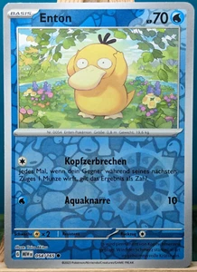POKEMON - 151 - Enton - 054/165 - REVERSE HOLO - deutsch - Bild 1 von 1