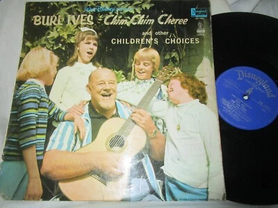 Burl Ives Chim Chim Cheree & Other Children's Choices Disneyland Vinyl LP Album - Image 1 of 4