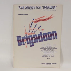 Brigadoon Vocal Selections Songbook Sheet Music Score 1972 Sam Fox - Picture 1 of 9