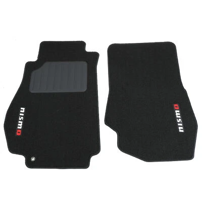 OEM 2009 Nissan 350z Black Carpeted Floor Mats 2 piece set NEW 999E2-ZS101BK - Image 1 of 3