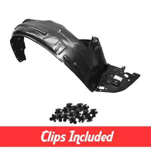 Front Passenger Side Fender Liner w/ Clips For 2005-2010 Honda Odyssey HO1249124 - Picture 1 of 8