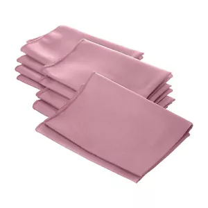 LA Linen Pack-10 Polyester Poplin Napkin 18 by 18-Inch. Made in USA - Picture 1 of 42