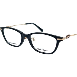 Salvatore Ferragamo SF2900A montatura per occhiali da vista donna 001 nero lucido 54-17 plastica - Foto 1 di 6